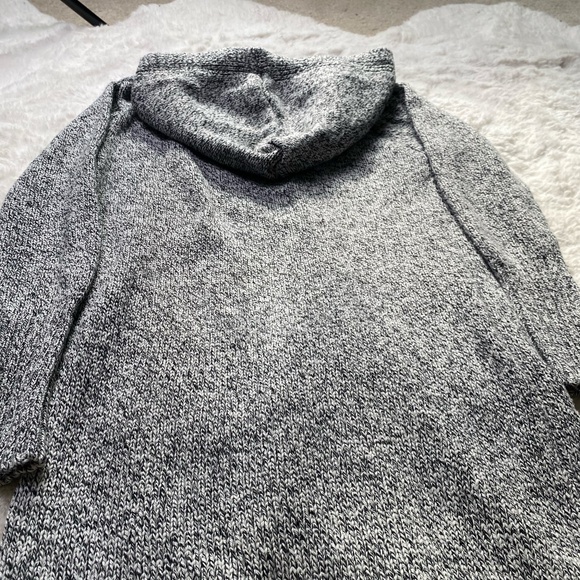 Americana Women's Long Cardigan Hooded Button Up Long Sleeve Sweater Size M/L - Picture 10 of 10